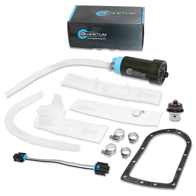 Quantum Fuel Systems OEM Replacement In-Tank EFI Fuel Pump w/ Fuel Pressure Regulator, Tank Seal, Strainer for the Harley Davidson Fat Bob '08-17, Super Glide '06-14, Wide Glide '04-08 Quantum Fuel Systems OEM Replacement In-Tank EFI Fuel Pump w/ Fuel Pressure Regulator, Tank Seal, Strainer for the Harley Davidson Fat Bob '08-17, Super Glide '06-14, Wide Glide '04-08